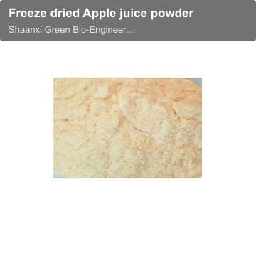 Freeze dried Apple juice powder