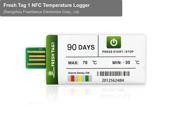 Fresh Tag 1 NFC Temperature Logger