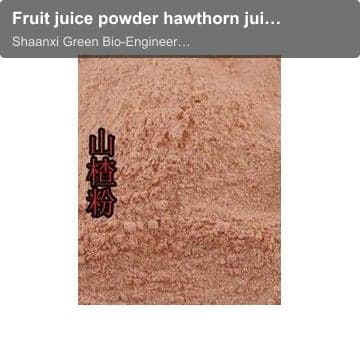 Fruit juice powder hawthorn juice concentrate