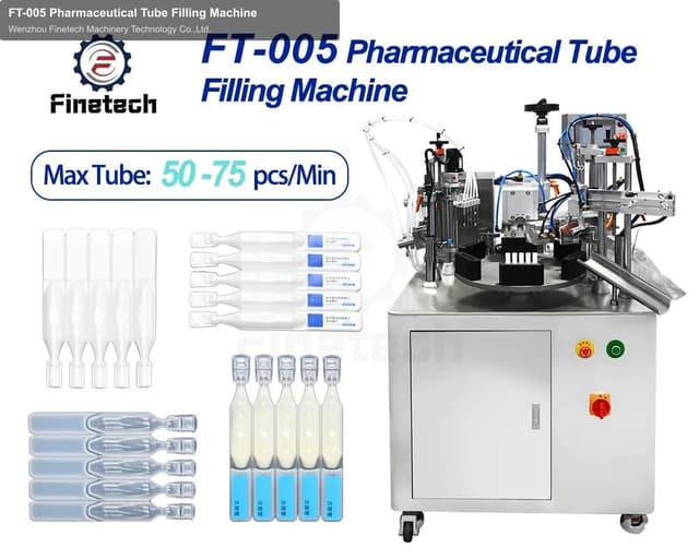 FT-005 Pharmaceutical Tube Filling Machine