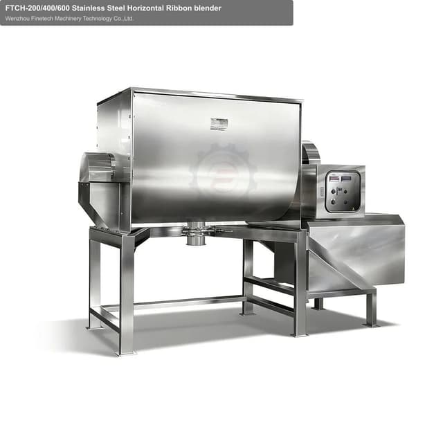 FTCH-200/400/600 Stainless Steel Horizontal Ribbon blender