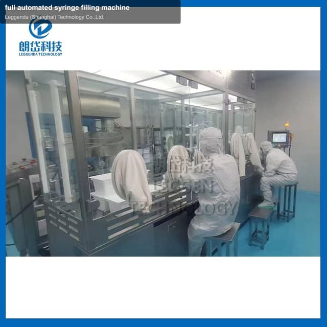 full automated syringe filling machine