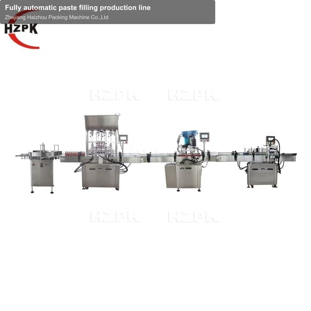 Fully automatic paste filling production line