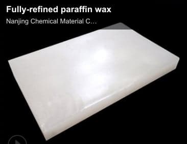 Fully-refined paraffin wax