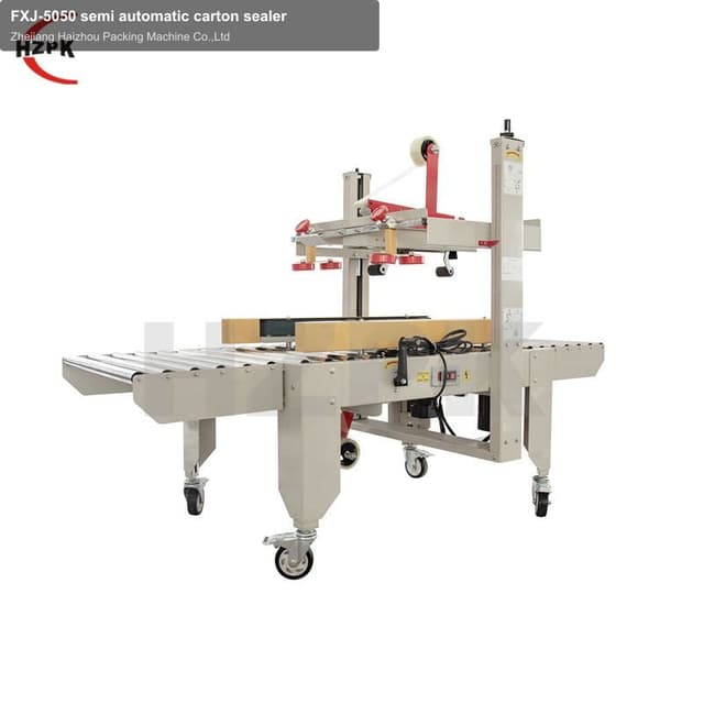 FXJ-5050 semi automatic carton sealer