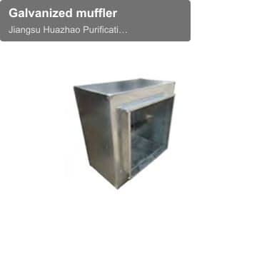 Galvanized muffler