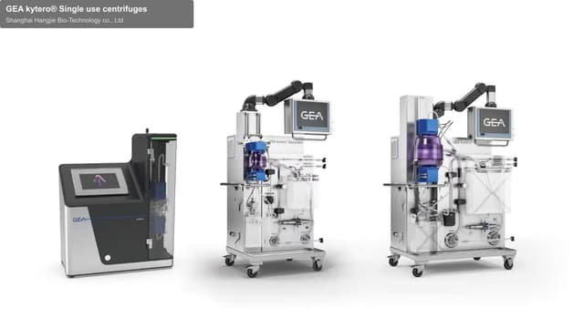 GEA kytero® Single use centrifuges