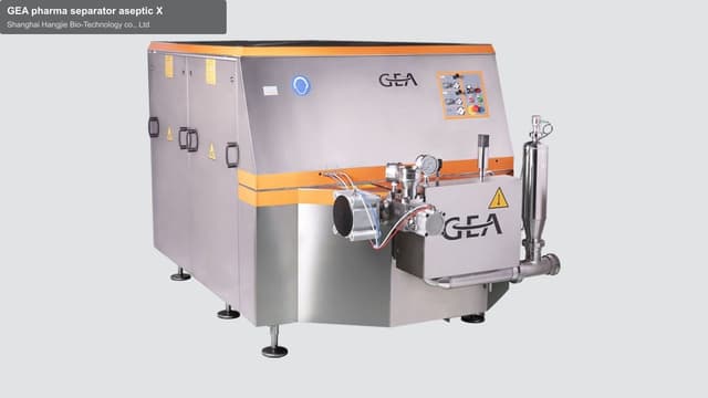 GEA pharma separator aseptic X