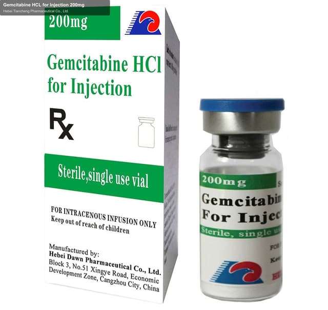 Gemcitabine HCL for Injection 200mg
