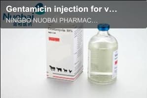 Gentamicin injection for vet use