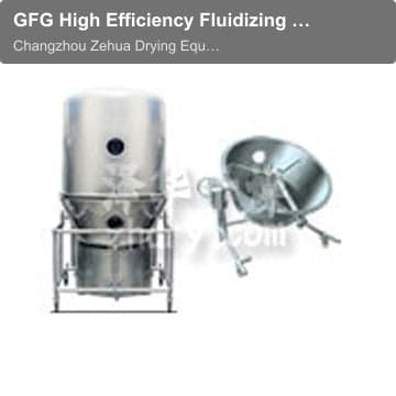 GFG High Efficiency Fluidizing Dryer (Fluid