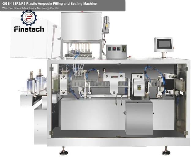 GGS-118P2/P5 Plastic Ampoule Filling and Sealing Machine