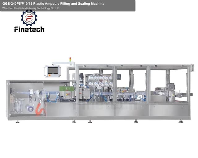 GGS-240P5/P10/15 Plastic Ampoule Filling and Sealing Machine