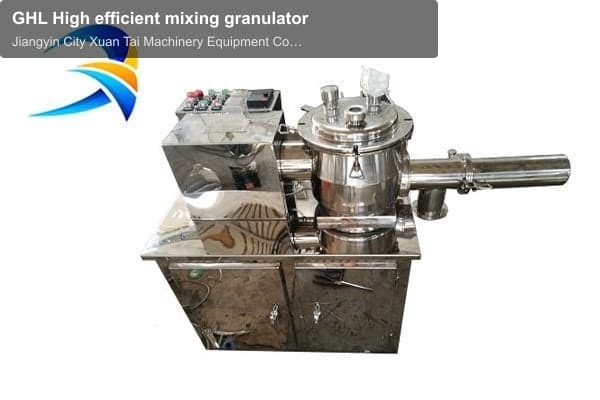 GHL High efficient mixing granulator
