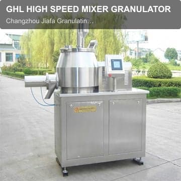 GHL HIGH SPEED MIXER GRANULATOR