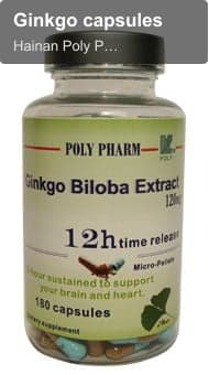 Ginkgo capsules