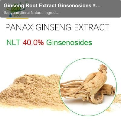 Ginseng Root Extract Ginsenosides ≥40.0%