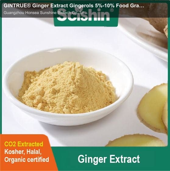 GINTRUE® Ginger Extract Gingerols 5%-10% Food Grade