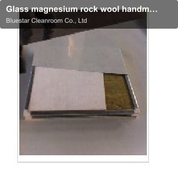 Glass magnesium rock wool handmade plate