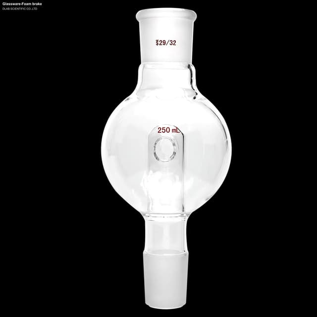Glassware-Foam brake