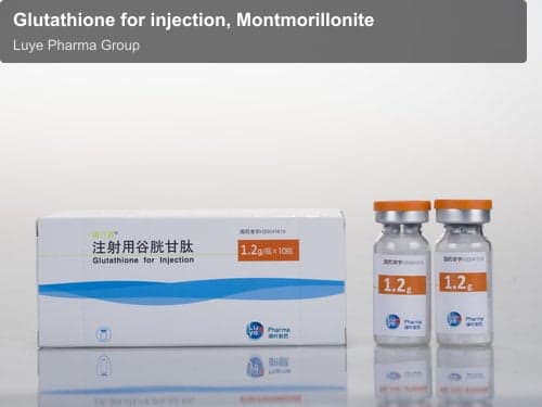Glutathione for injection, Montmorillonite
