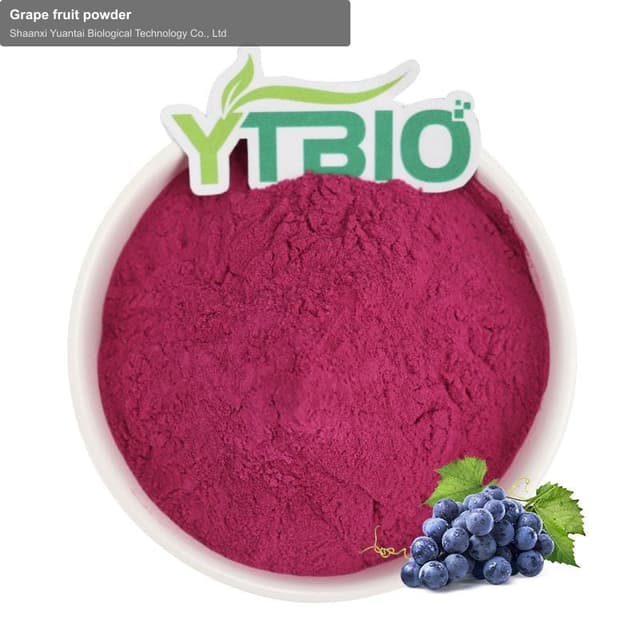 Grape fruit powder