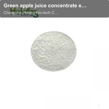 Green apple juice concentrate extract
