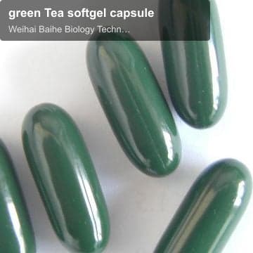 green Tea softgel capsule