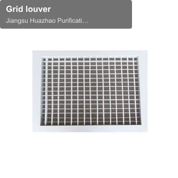 Grid louver