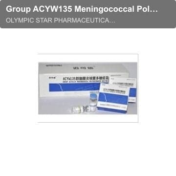 Group ACYW135 Meningococcal Polysaccharide Vaccine