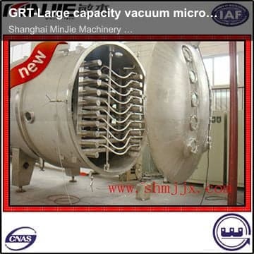 GRT-Large capacity vacuum microwave dryer manufacturer continue produce microwave dryer for food fru