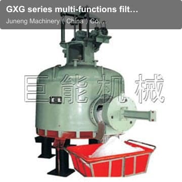 GXG series multi-functions filtering, Washing,Drying(Three In One) Machine