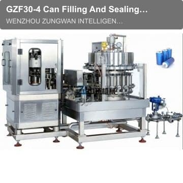 GZF30-4 Can Filling And Sealing Machine