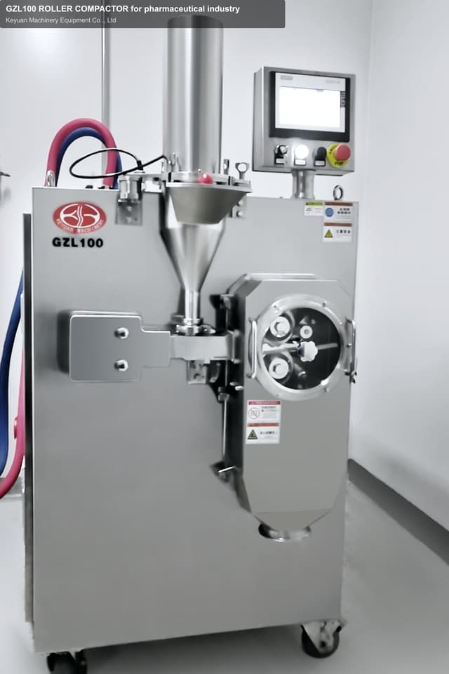 GZL100 ROLLER COMPACTOR for pharmaceutical industry
