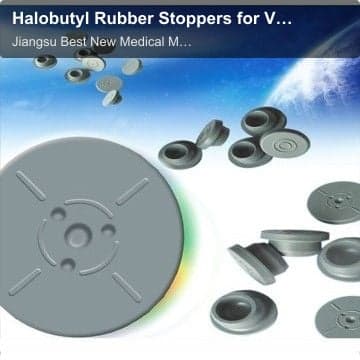 Halobutyl Rubber Stoppers for Vacutainer