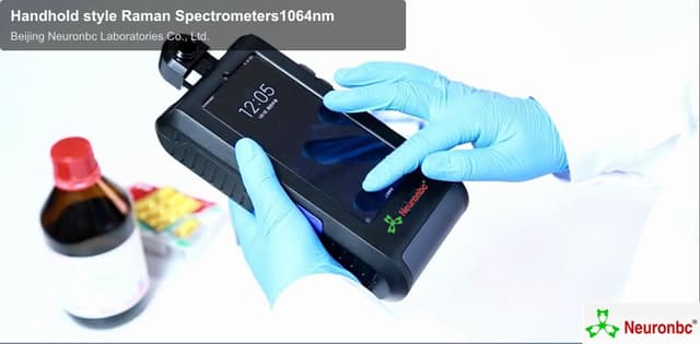 Handhold style Raman Spectrometers1064nm