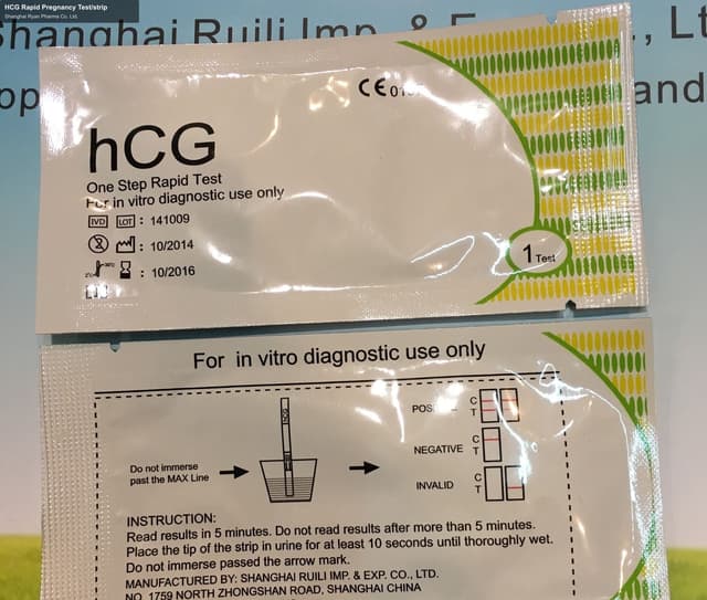 HCG Rapid Pregnancy Test/strip