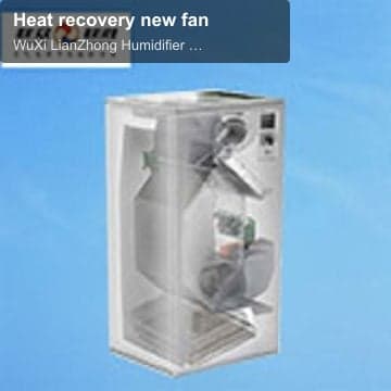 Heat recovery new fan