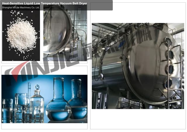 Heat-Sensitive Liquid Low Temperature Vacuum Belt Dryer