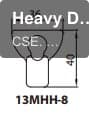 Heavy Duty Clamp-Ring 13MHH-8