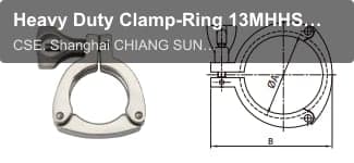 Heavy Duty Clamp-Ring 13MHHS3 PIECE CLAMP