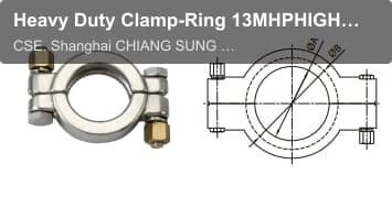 Heavy Duty Clamp-Ring 13MHPHIGH PRESSURE BOLTED CLAMP