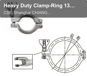 Heavy Duty Clamp-Ring 13SC safety clamps