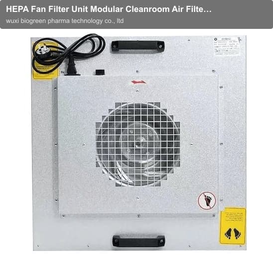 HEPA Fan Filter Unit Modular Cleanroom Air Filter HEPA FFU