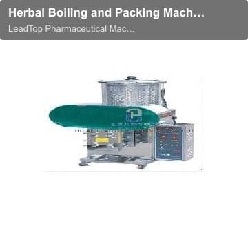 Herbal Boiling and Packing Machine