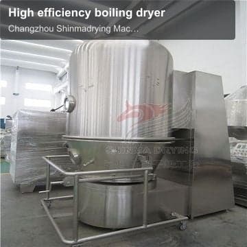 High efficiency boiling dryer