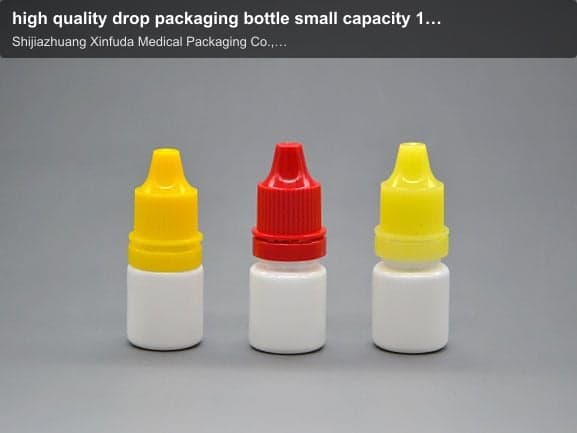high quality drop packaging bottle small capacity 10ml pe empty bottles for eye drop