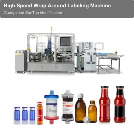 High Speed Wrap Around Labeling Machine