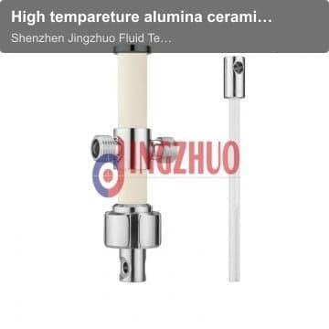 High tempareture alumina ceramic tube for Ceramic piston pump for pharmaceutical