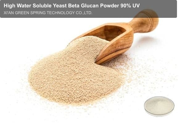 High Water Soluble Yeast Beta Glucan Powder 90% UV